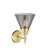 LED Wall Sconce (447-1W-SB-G43-LED)