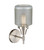 Caden LED Wall Sconce (447-1W-SN-G262-LED)