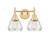 manufacturer_finish:Satin Gold|manufacturer_glass:Clear|light_output:220.00lm|color_temperature:2200K|cri:99