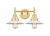 Innovations - 447-2W-SG-G1 - Two Light Bath Vanity - Caden - Satin Gold