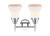 Caden Two Light Bath Vanity (447-2W-PC-G191)