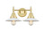 Innovations - 447-2W-SB-G1 - Two Light Bath Vanity - Satin Brass