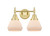 Innovations - 447-2W-SB-G171 - Two Light Bath Vanity - Satin Brass