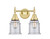 Innovations - 447-2W-SB-G184 - Two Light Bath Vanity - Satin Brass