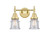 Innovations - 447-2W-SB-G184S - Two Light Bath Vanity - Satin Brass