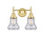 Innovations - 447-2W-SB-G194 - Two Light Bath Vanity - Satin Brass