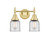 Innovations - 447-2W-SB-G52-LED - LED Bath Vanity - Satin Brass