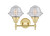 LED Bath Vanity (447-2W-SB-G534-LED)