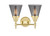 LED Bath Vanity (447-2W-SB-G63-LED)
