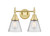 Innovations - 447-2W-SB-G64-LED - LED Bath Vanity - Satin Brass