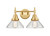 Innovations - 447-2W-SG-G4474 - Two Light Bath Vanity - Caden - Satin Gold