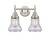Innovations - 447-2W-SN-G194 - Two Light Bath Vanity - Caden - Satin Nickel