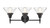 Caden LED Bath Vanity (447-3W-BK-CL-LED)