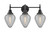 Innovations - 447-3W-BK-G165-LED - LED Bath Vanity - Caden - Matte Black