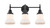 Innovations - 447-3W-BK-G191 - Three Light Bath Vanity - Caden - Matte Black