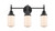 Innovations - 447-3W-BK-G311-LED - LED Bath Vanity - Caden - Matte Black