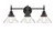 Innovations - 447-3W-BK-G4472 - Three Light Bath Vanity - Caden - Matte Black