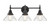 Innovations - 447-3W-BK-SDY-LED - LED Bath Vanity - Caden - Matte Black