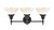 Caden LED Bath Vanity (447-3W-BK-W-LED)