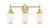 Innovations - 447-3W-SB-G311-LED - LED Bath Vanity - Satin Brass