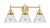 Innovations - 447-3W-SB-G44-LED - LED Bath Vanity - Satin Brass