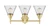 LED Bath Vanity (447-3W-SB-G44-LED)