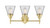 Three Light Bath Vanity (447-3W-SB-G62)