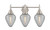 Innovations - 447-3W-SN-G165 - Three Light Bath Vanity - Caden - Satin Nickel