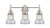 Innovations - 447-3W-SN-G194 - Three Light Bath Vanity - Caden - Satin Nickel