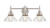 Innovations - 447-3W-SN-G4472 - Three Light Bath Vanity - Caden - Satin Nickel