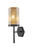 Innovations - 463-1W-BK-G463-8ME - One Light Wall Sconce - Downtown Urban - Matte Black