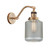 Innovations - 515-1W-BB-G262 - One Light Wall Sconce - Franklin Restoration - Brushed Brass