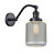 Innovations - 515-1W-BK-G262 - One Light Wall Sconce - Franklin Restoration - Matte Black