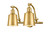 manufacturer_finish:Satin Gold|manufacturer_glass:Satin Gold|light_output:220.00lm|color_temperature:2200K|cri:99