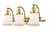 Innovations - 515-3W-SG-G191 - Three Light Bath Vanity - Franklin Restoration - Satin Gold