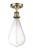 Innovations - 516-1C-AB-BB164LED - LED Semi-Flush Mount - Ballston - Antique Brass