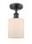 manufacturer_finish:Matte Black|manufacturer_glass:Cased Matte White Cobbleskill|light_output:220.00lm|color_temperature:2200K|cri:99