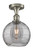 manufacturer_finish:Brushed Satin Nickel|manufacturer_glass:Light Smoke Athens Deco Swirl|light_output:220.00lm|color_temperature:2200K|cri:99