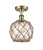 manufacturer_finish:Antique Brass|manufacturer_glass:Clear Farmhouse Glass with Brown Rope|light_output:220.00lm|color_temperature:2200K|cri:99