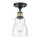 Innovations - 516-1C-BAB-G394-LED - LED Semi-Flush Mount - Ballston - Black Antique Brass