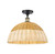 Innovations - 516-1C-BAB-NBD2-16-NAT - One Light Semi-Flush Mount - Ballston - Black Antique Brass