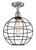 Innovations - 516-1C-PC-CE-10-BK - LED Semi-Flush Mount - Ballston - Polished Chrome