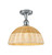 Innovations - 516-1C-PC-NBD2-12-NAT - One Light Semi-Flush Mount - Ballston - Polished Chrome
