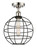 Innovations - 516-1C-PN-CE-10-BK - LED Semi-Flush Mount - Ballston - Polished Nickel
