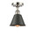 Innovations - 516-1C-PN-M8 - One Light Semi-Flush Mount - Ballston - Polished Nickel
