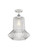 Innovations - 516-1C-WPC-G212-LED - LED Semi-Flush Mount - Ballston - White Polished Chrome
