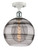 Innovations - 516-1C-WPC-G556-10SM - One Light Semi-Flush Mount - Ballston - White Polished Chrome