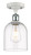 Innovations - 516-1C-WPC-G558-6CL - One Light Semi-Flush Mount - Ballston - White Polished Chrome