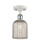 Innovations - 516-1C-WPC-G559-5ME - One Light Semi-Flush Mount - Ballston - White Polished Chrome