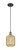 Innovations - 516-1P-BAB-G460-7ME - One Light Mini Pendant - Ballston - Black Antique Brass